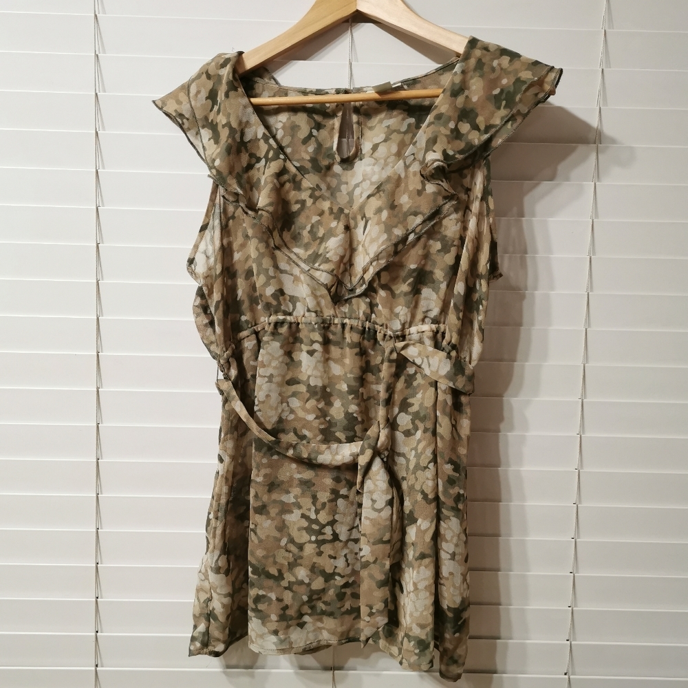 Motherhood Maternity Poncho Blouse